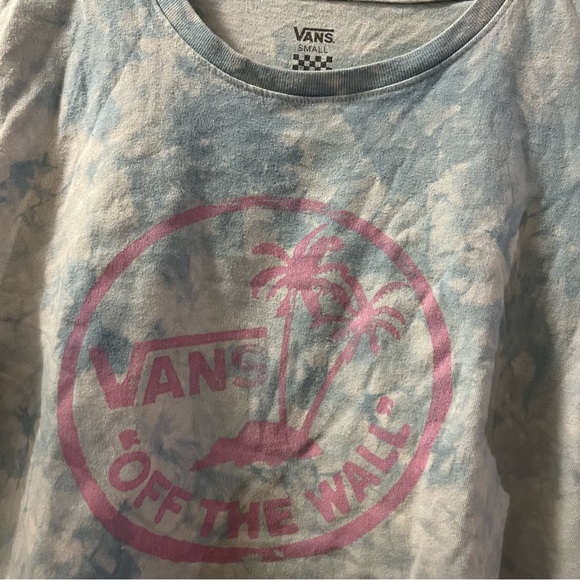 Vans Cropped Tie Dye T-Shirt - Picture 2 of 4